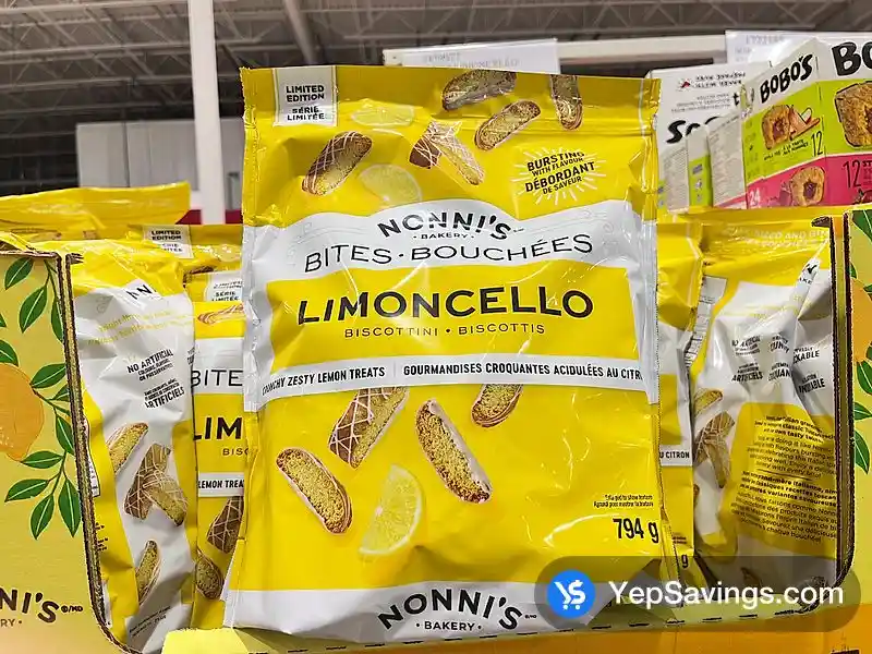 NONNI'S LIMONCELLO BISCOTTI