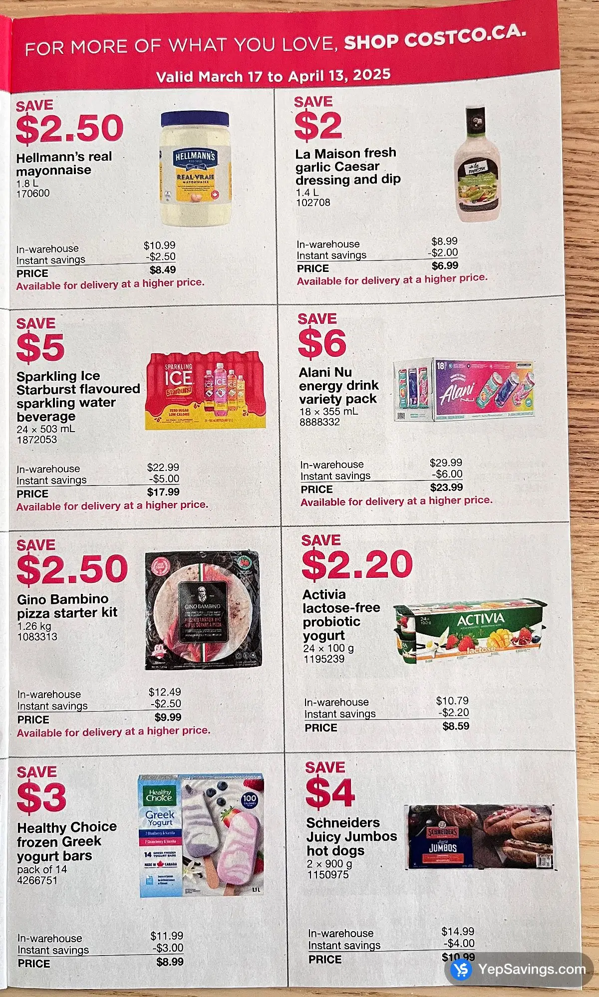 Costco Flyer Deal 9