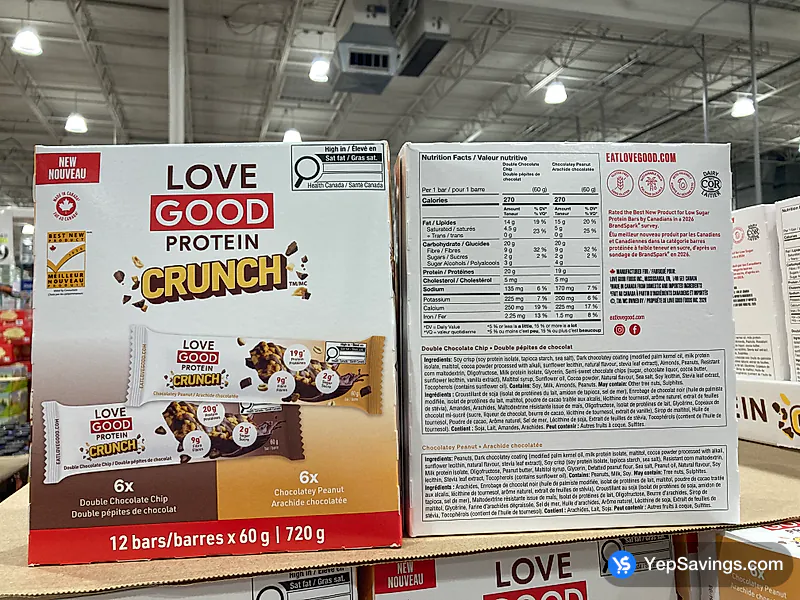 LOVE GOOD PROTEIN CRUNCH BAR