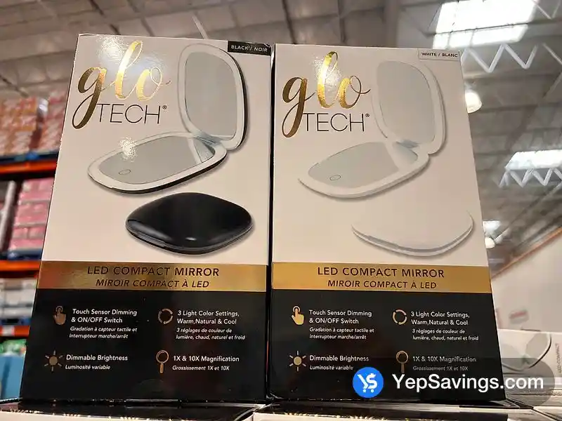 GLO TECH LED COMPACT MIRROR