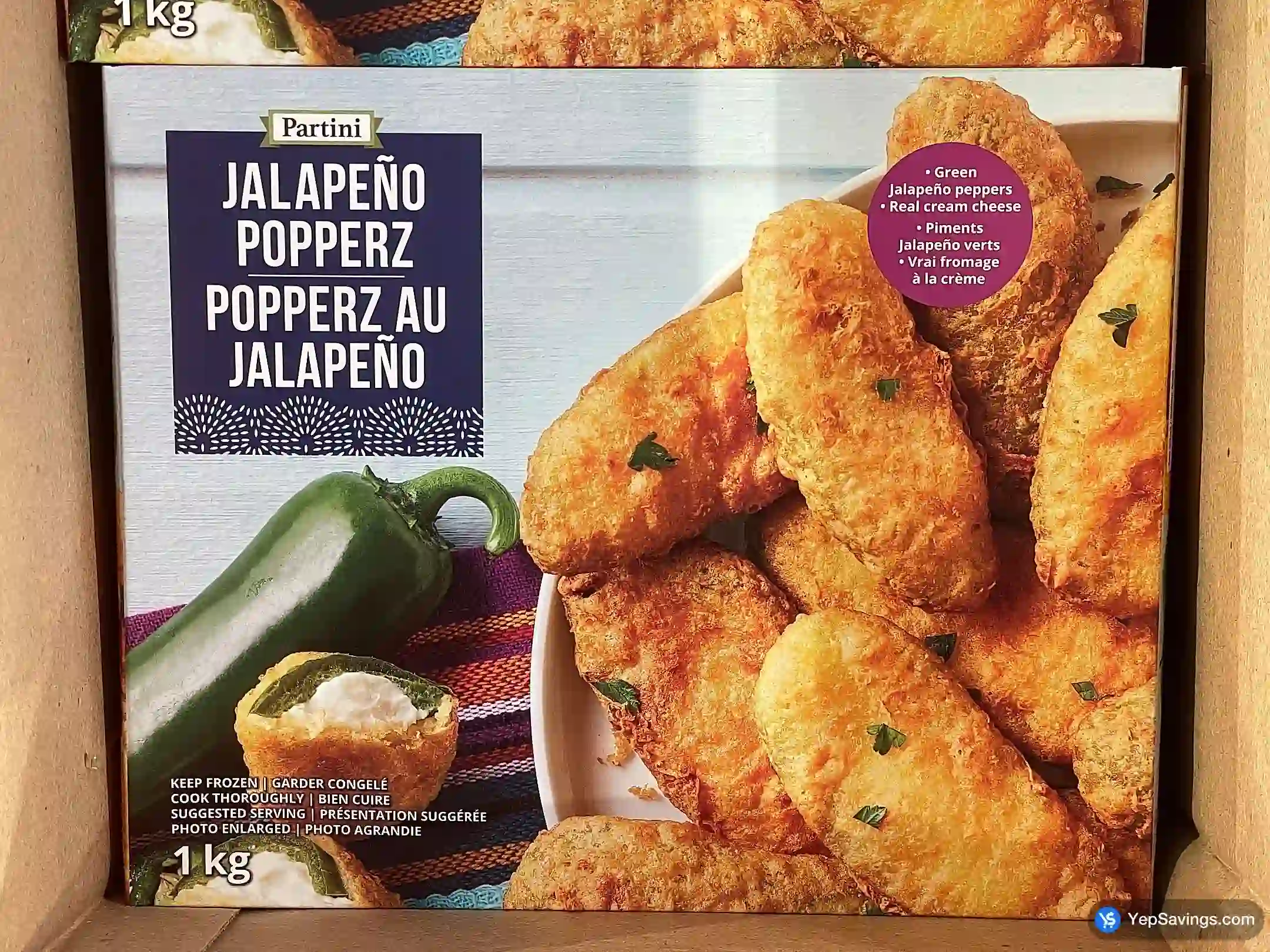 Partini COSTCO PARTINI JALAPENO POPPERZ 1 kg – (ITM 1838746)