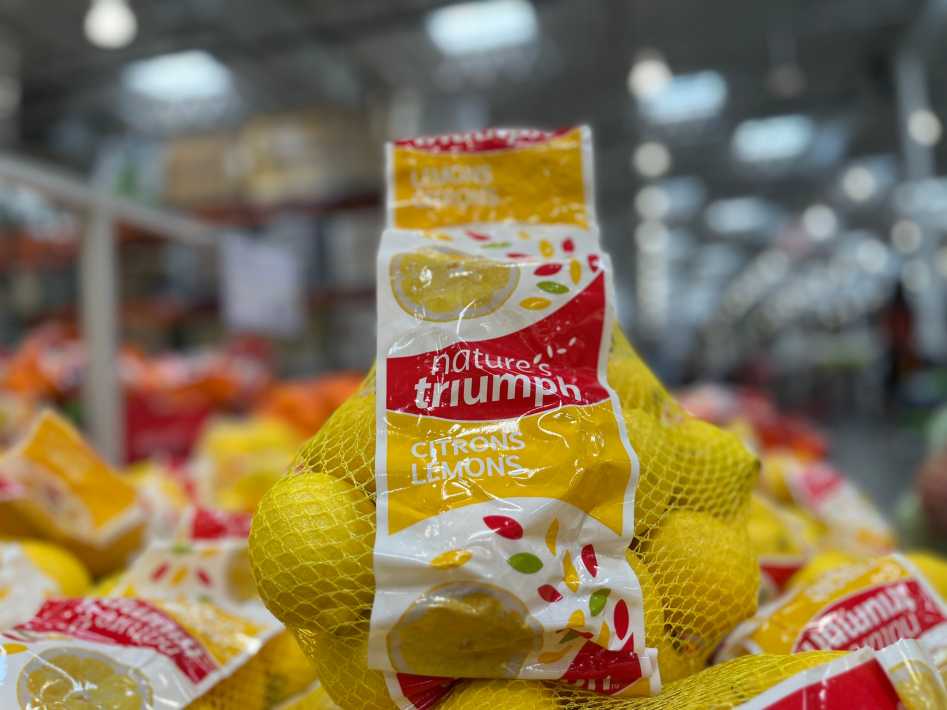 LEMONS PRODUCT OF