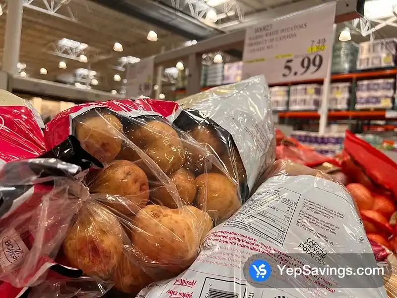 WARBA WHITE POTATOES PRODUCT OF CANADA
