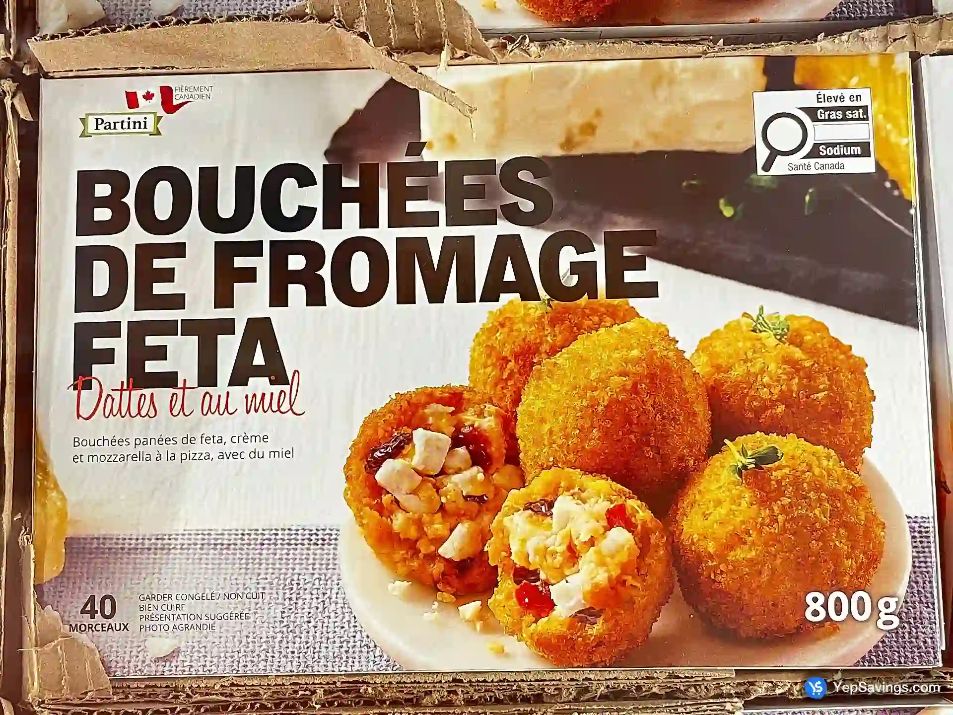 Partini COSTCO PARTINI HOT HONEY FETA BITES 800 g (ITM 2838749)