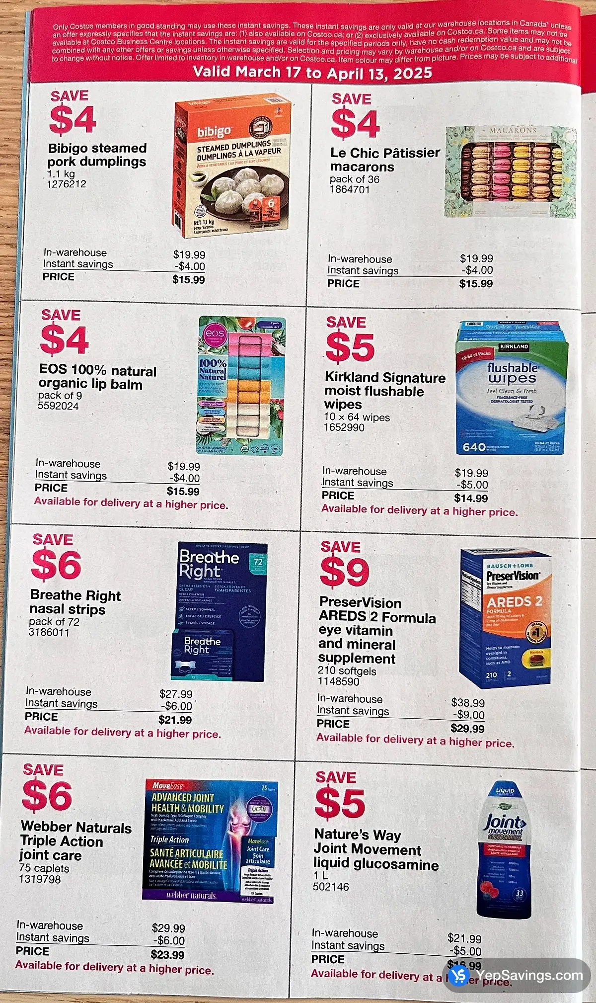 Costco Flyer Deal 10