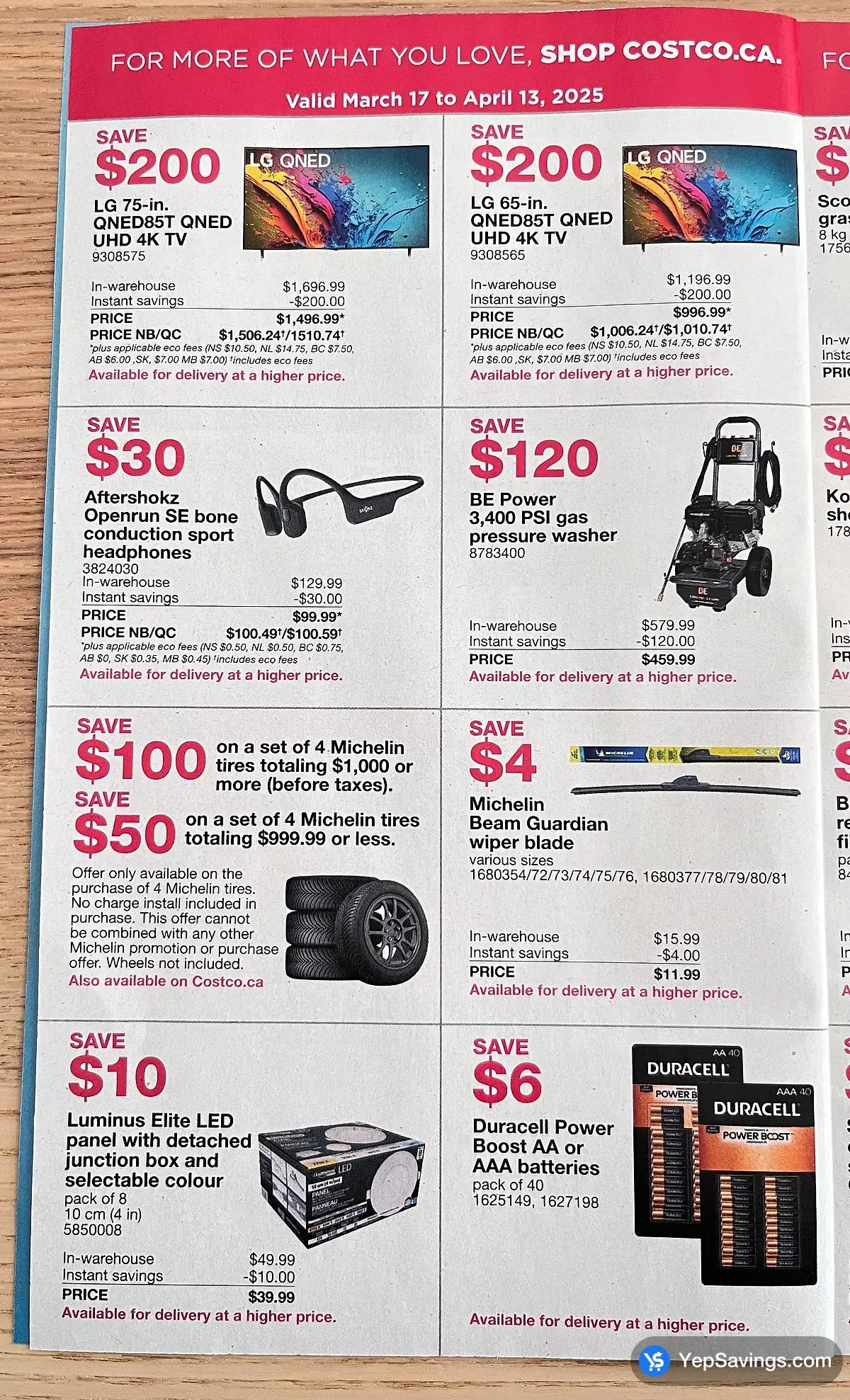Costco Flyer Deal 3