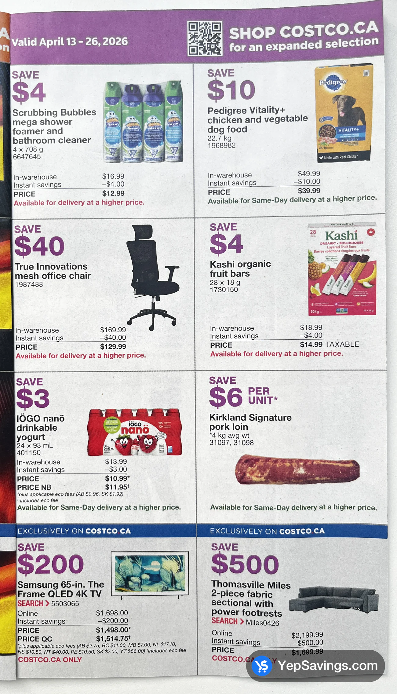 Costco flyer page 2
