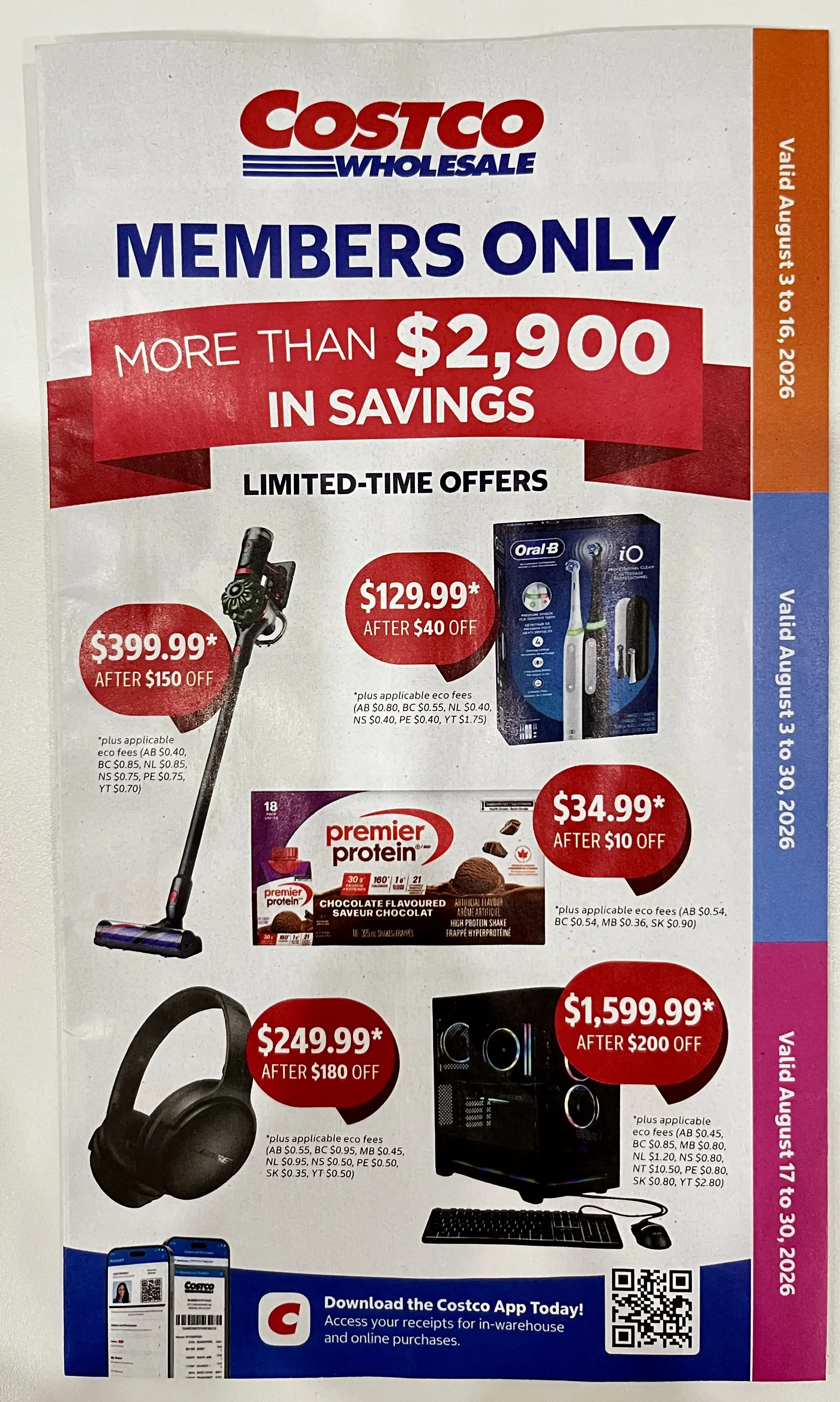 Costco flyer page 1
