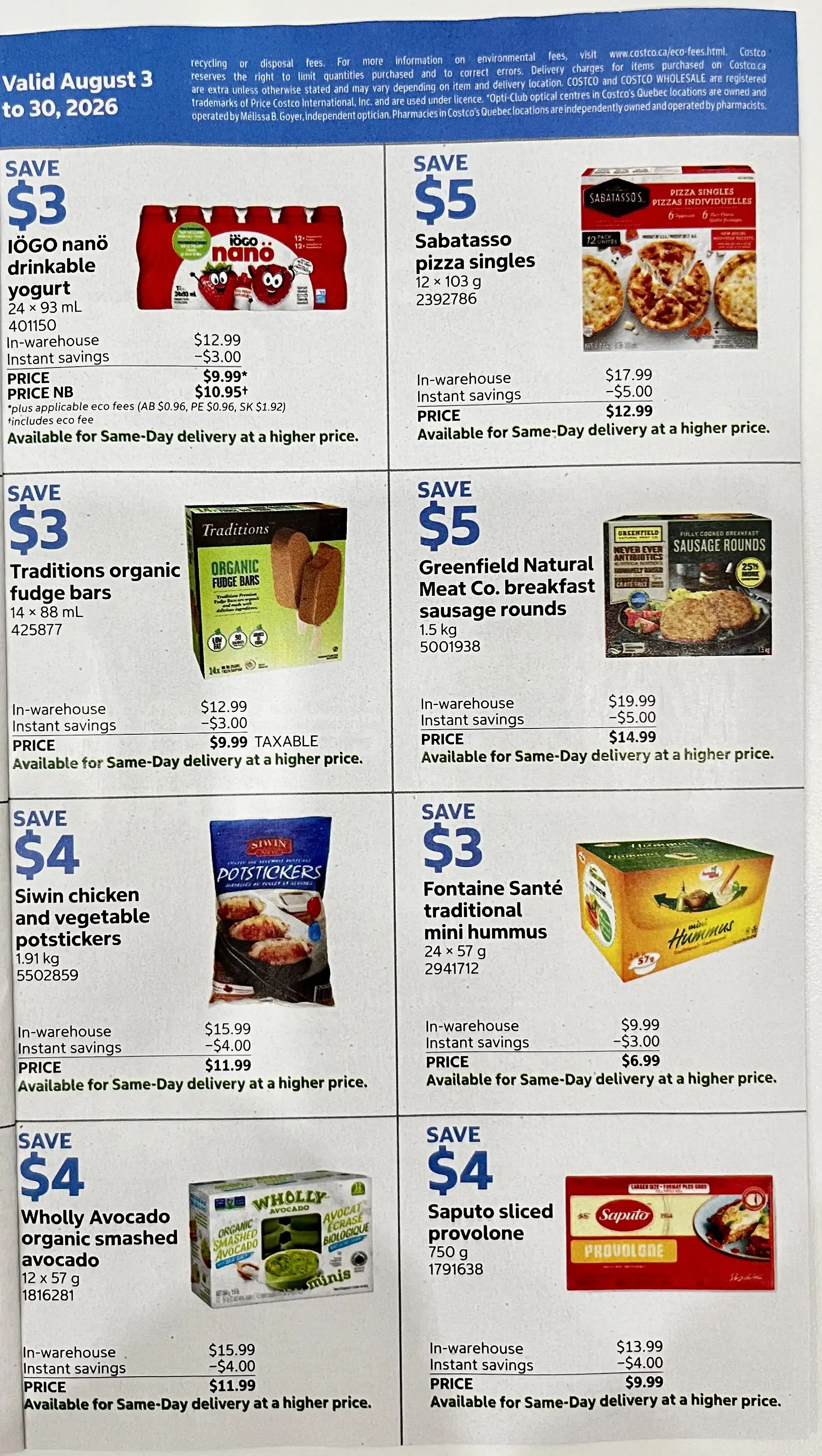 Costco flyer page 7