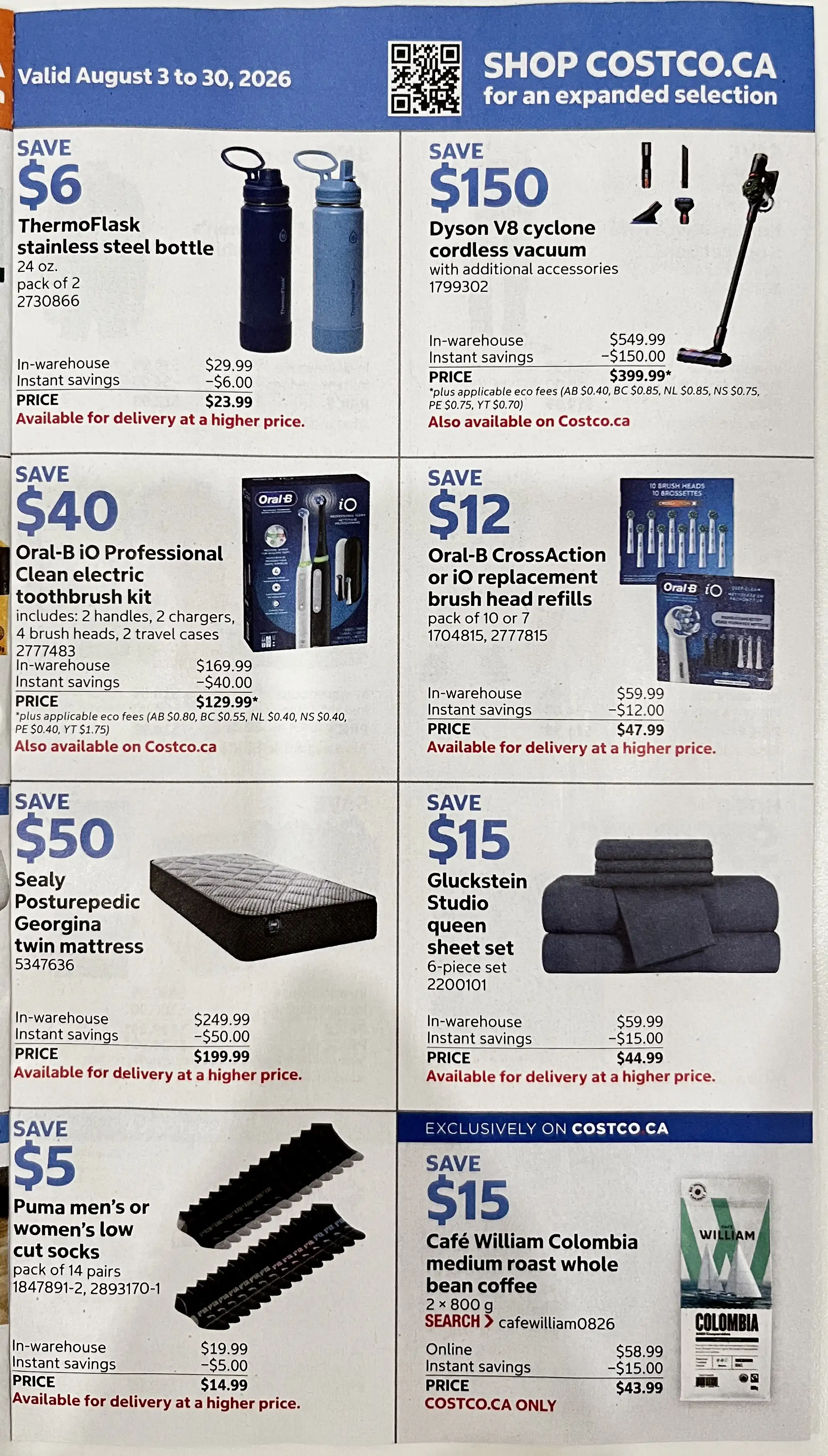 Costco flyer page 3
