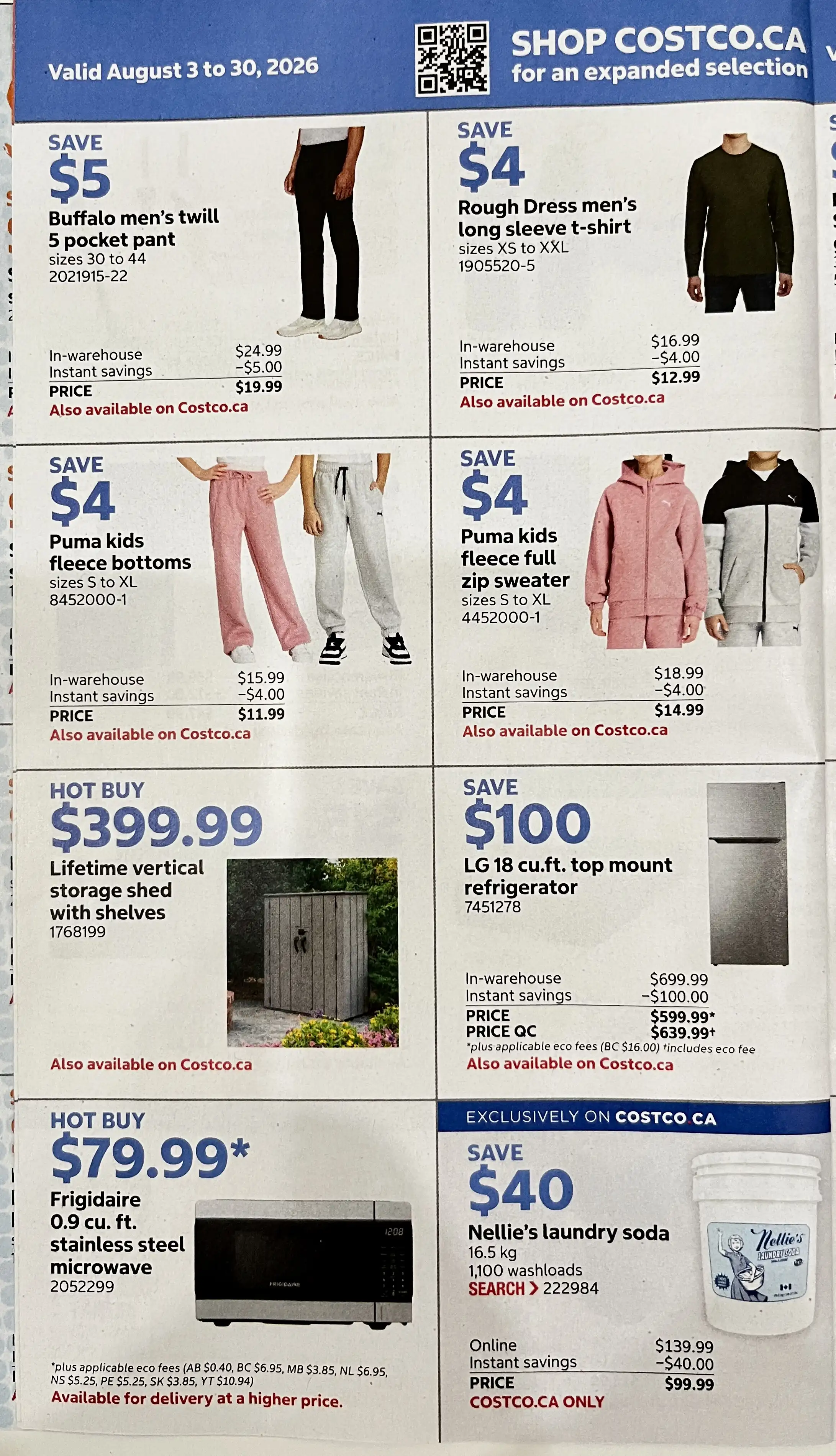Costco flyer page 4