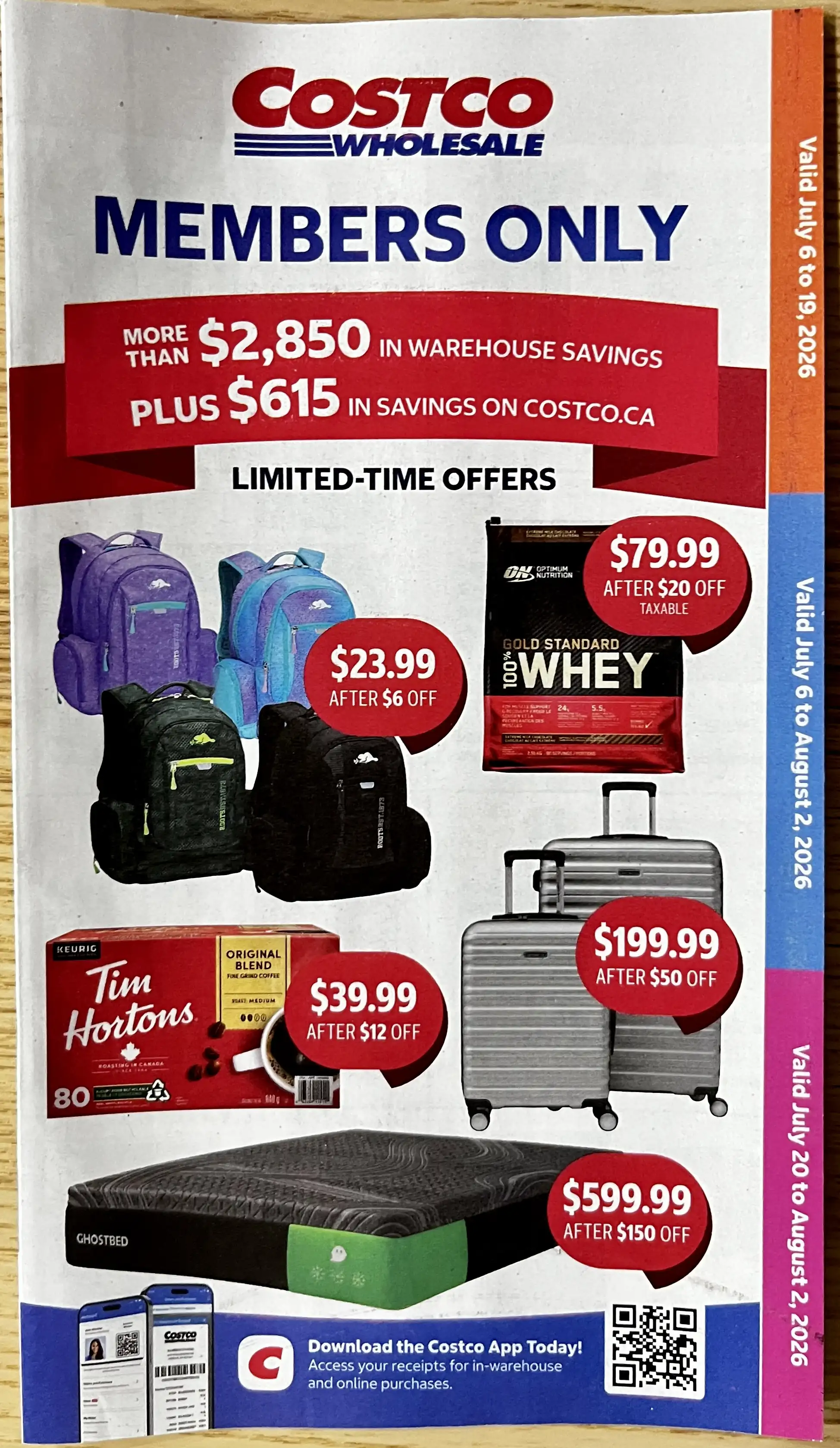 Costco flyer page 1