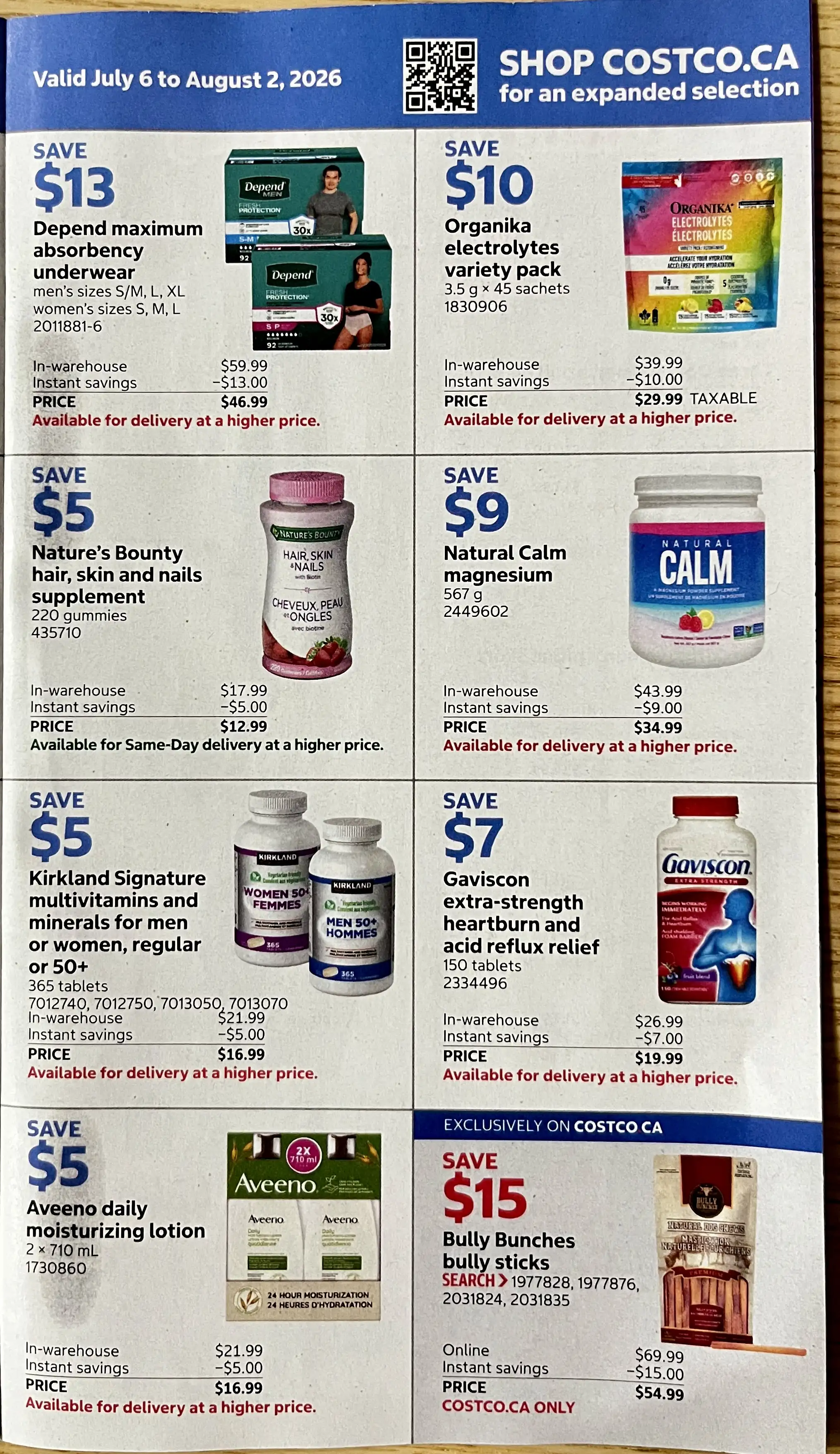 Costco flyer page 15