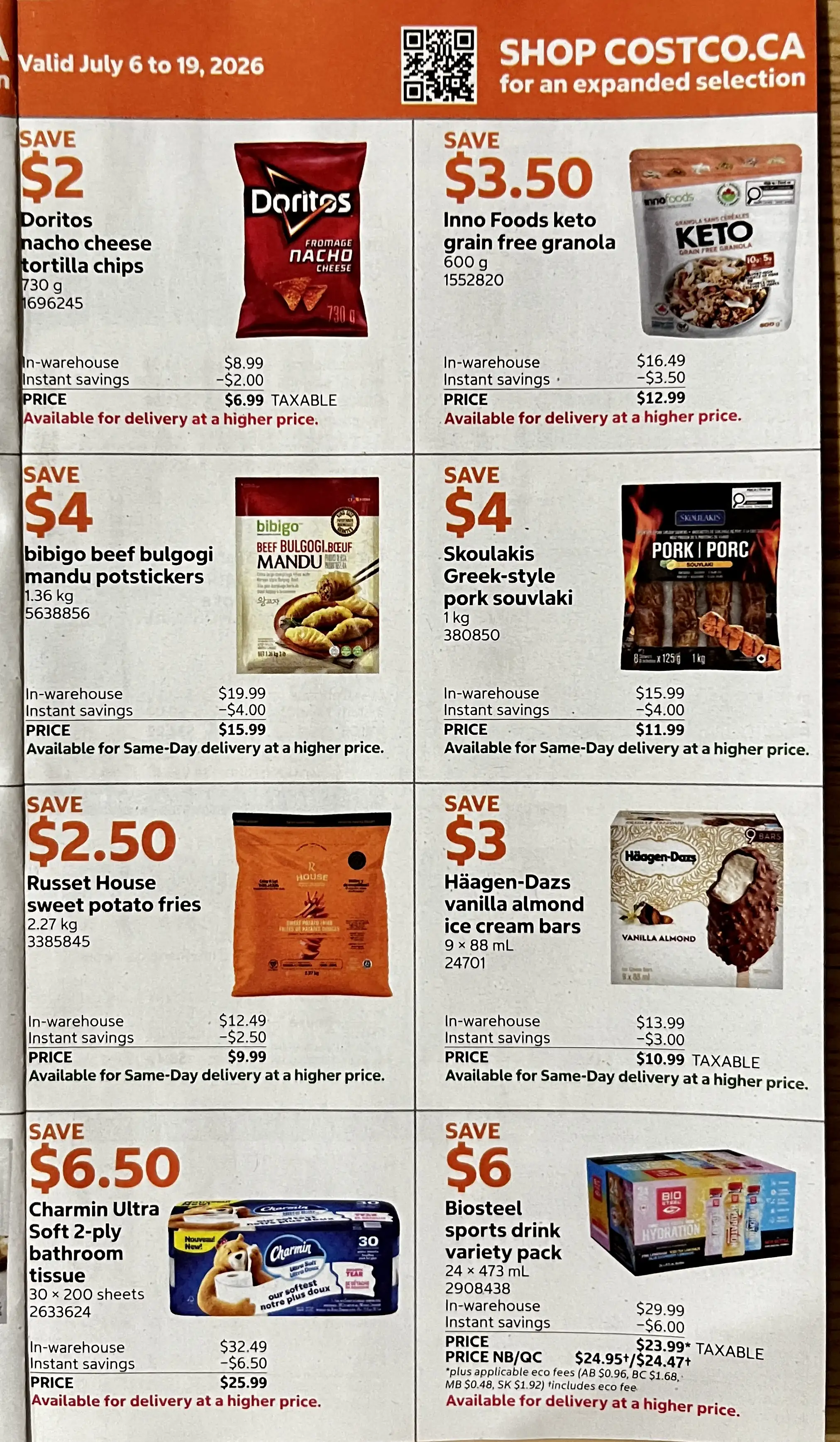Costco flyer page 2