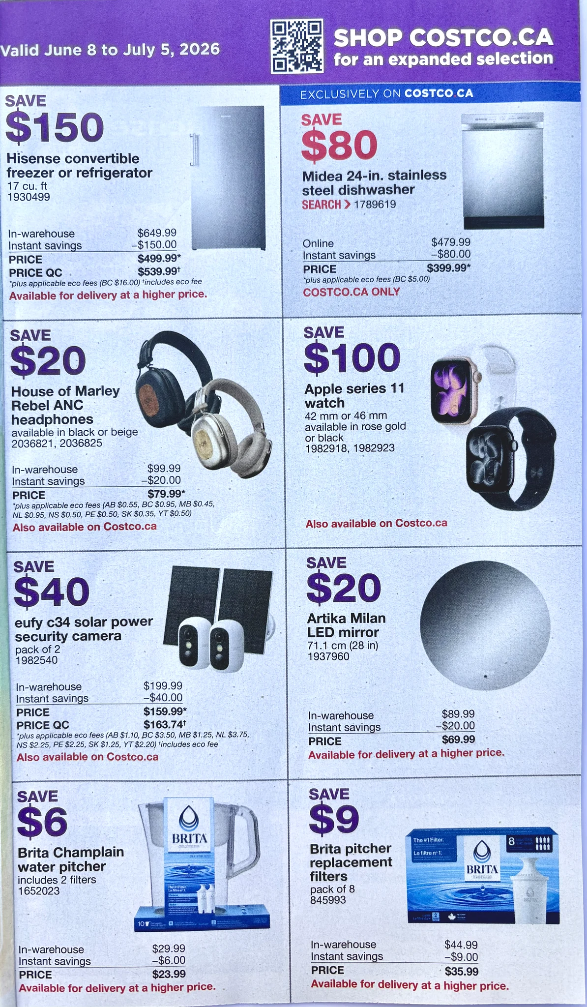 Costco flyer page 3