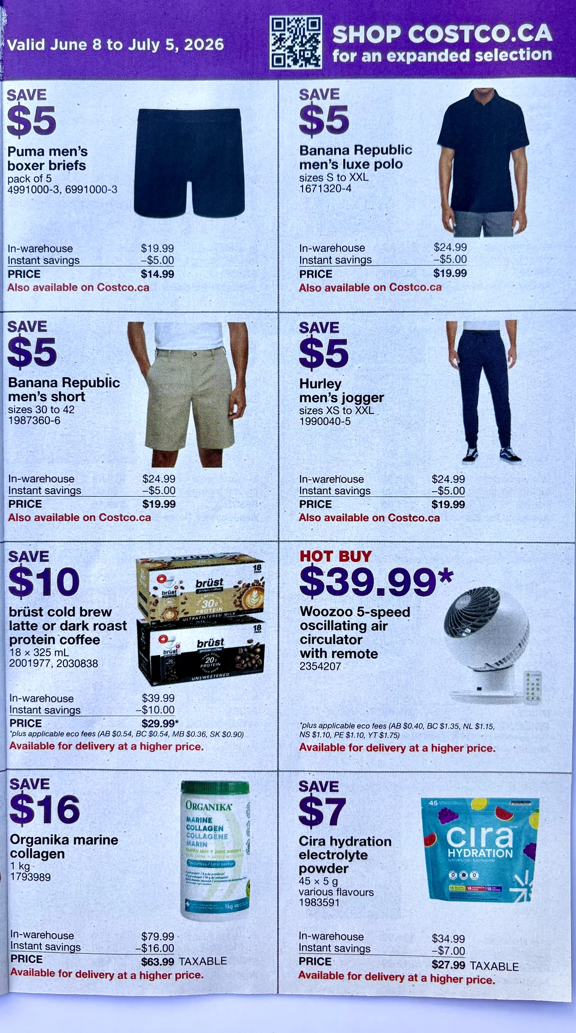 Costco flyer page 7