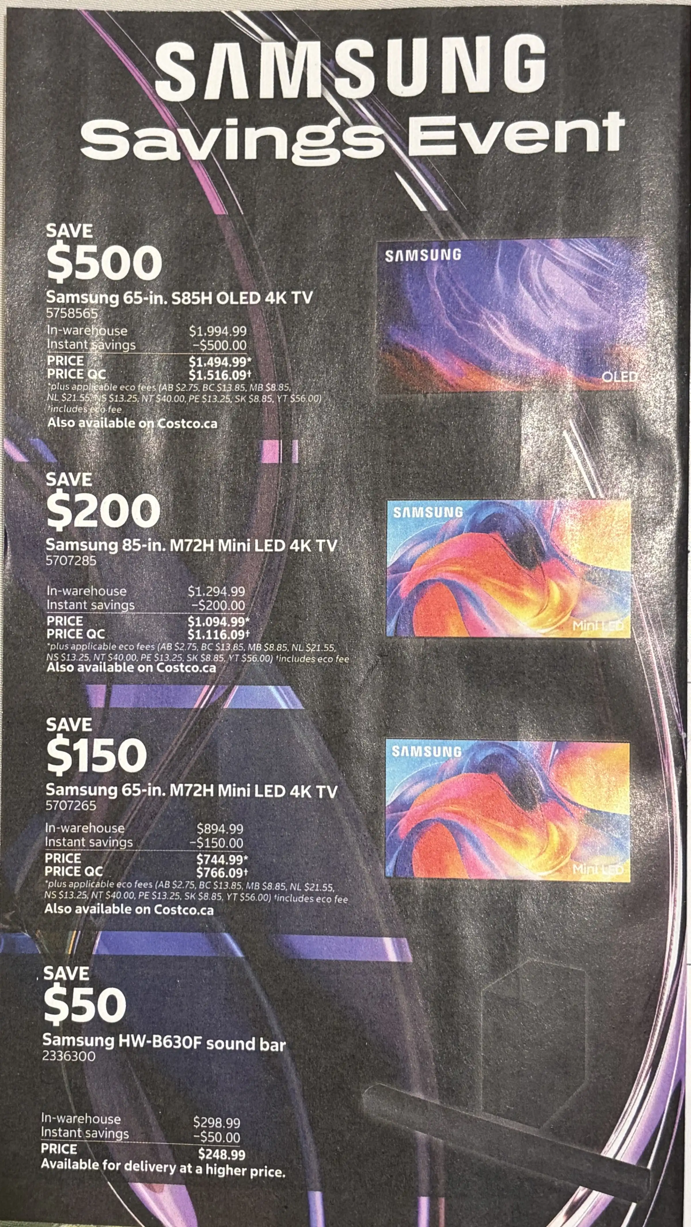 Costco flyer page 2