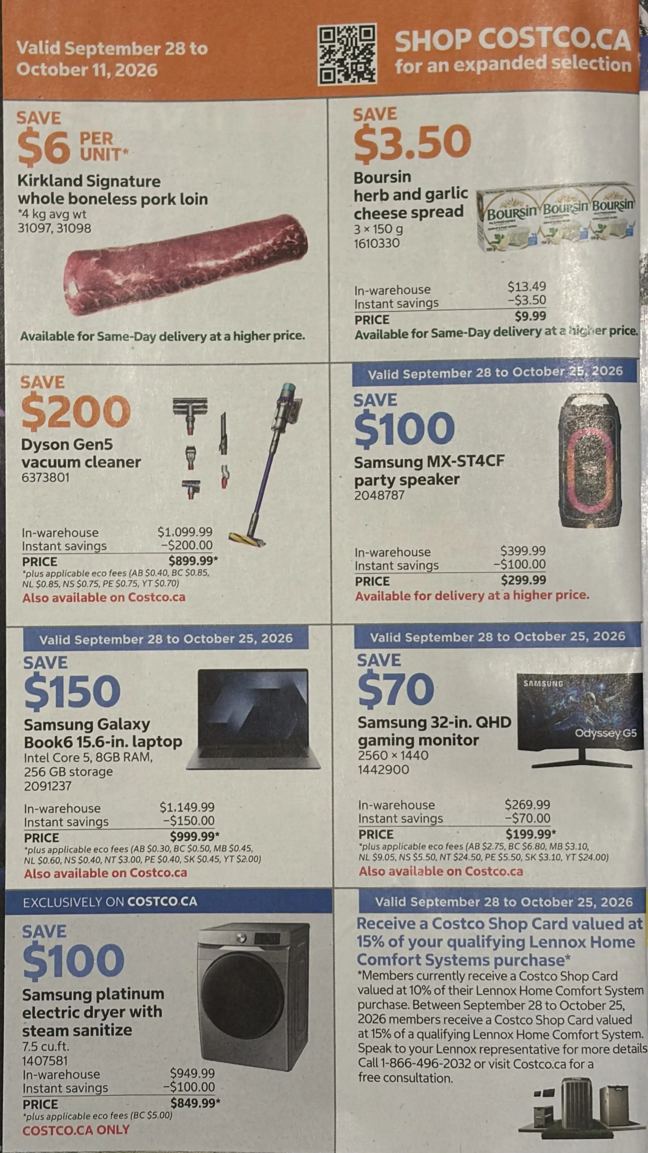 Costco flyer page 4