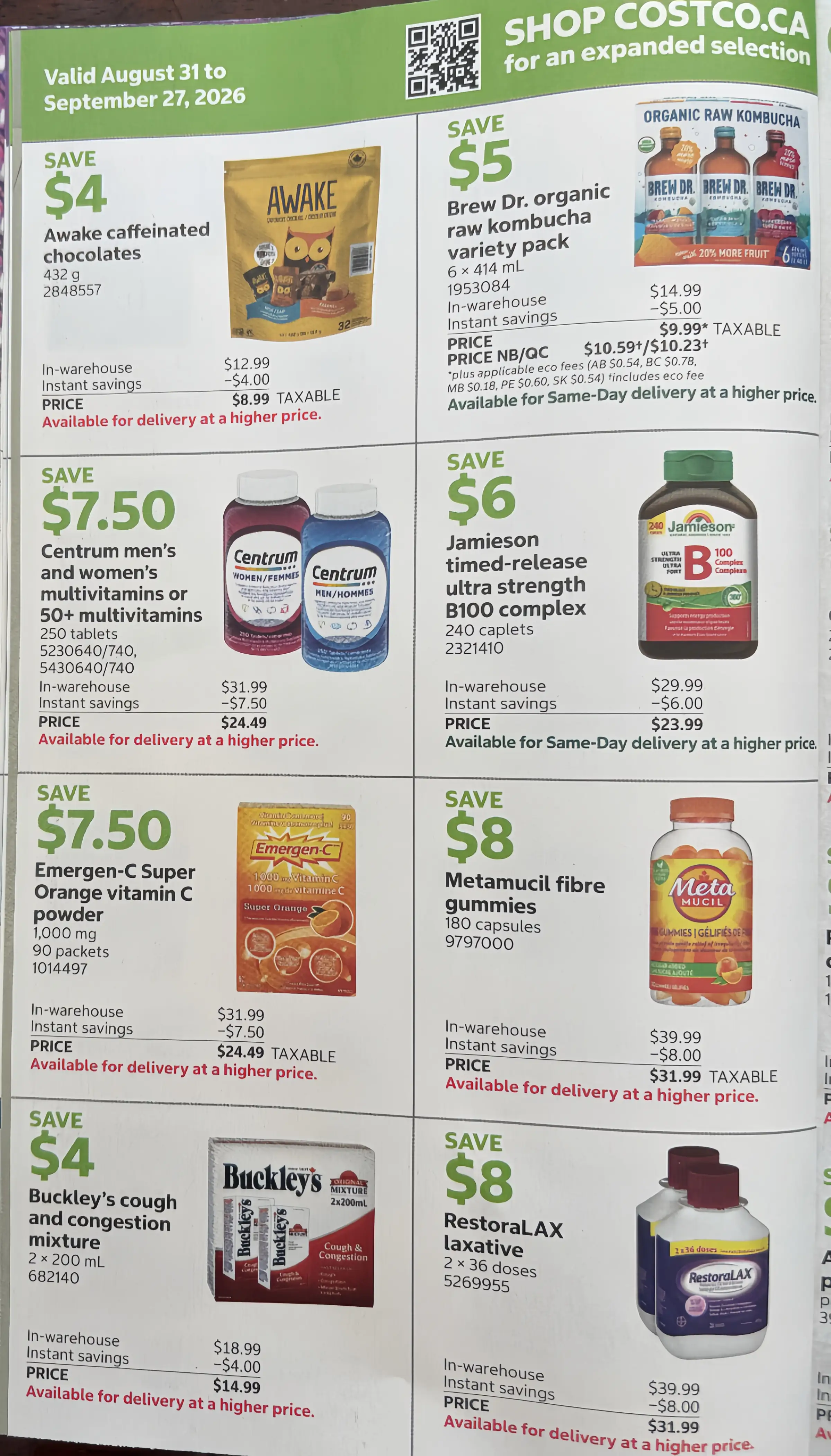 Costco flyer page 14