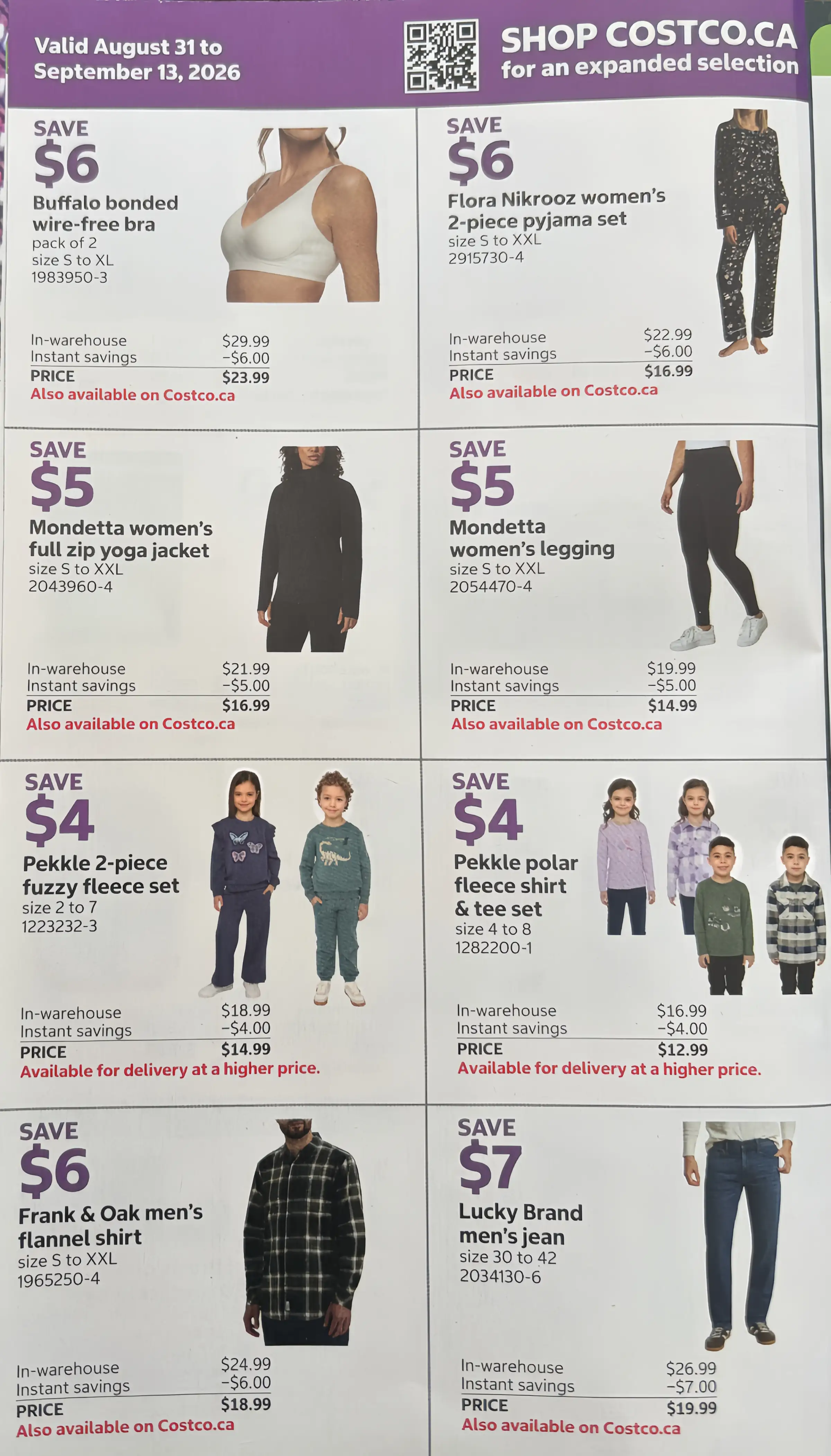 Costco flyer page 2