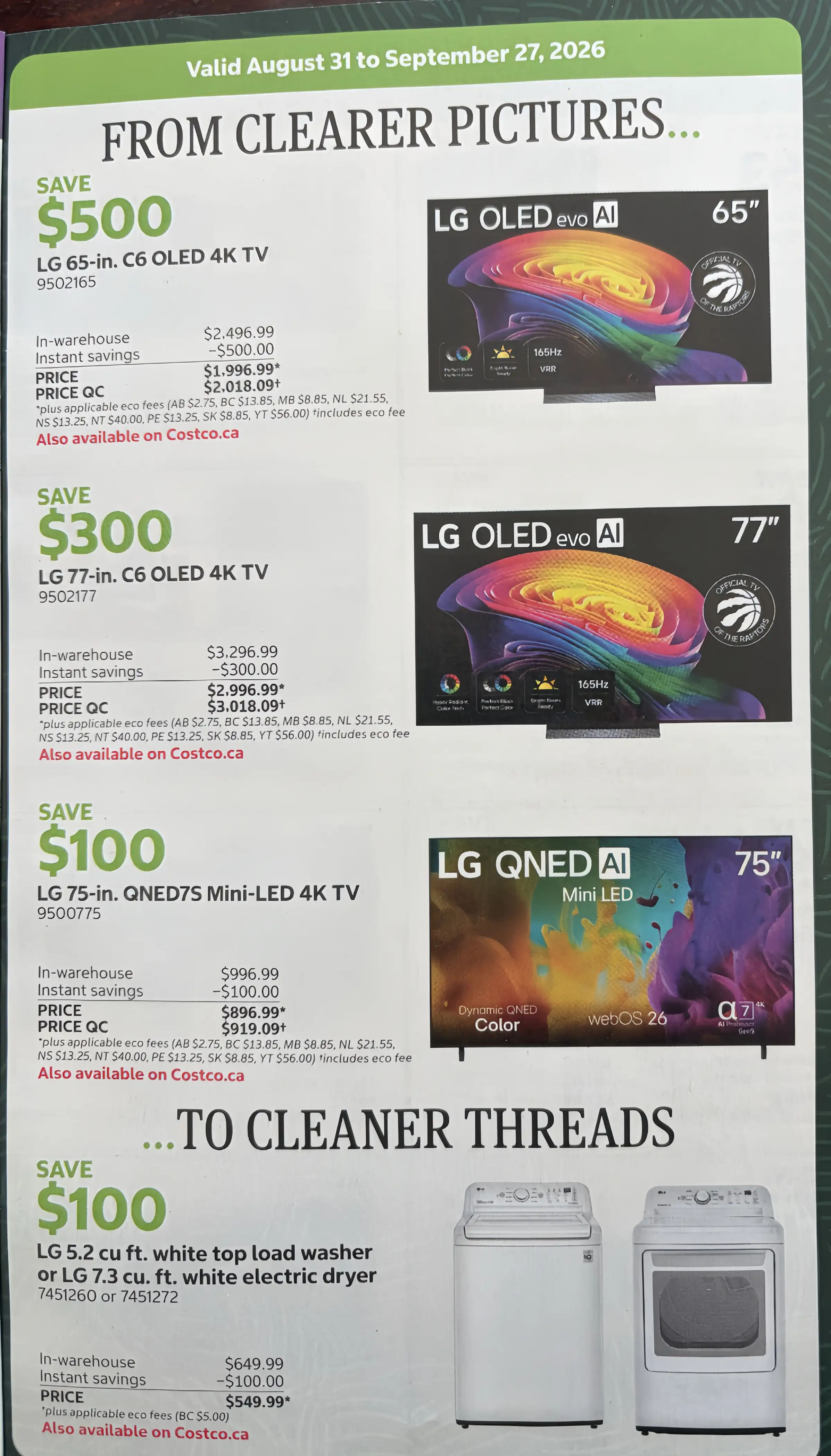 Costco flyer page 3