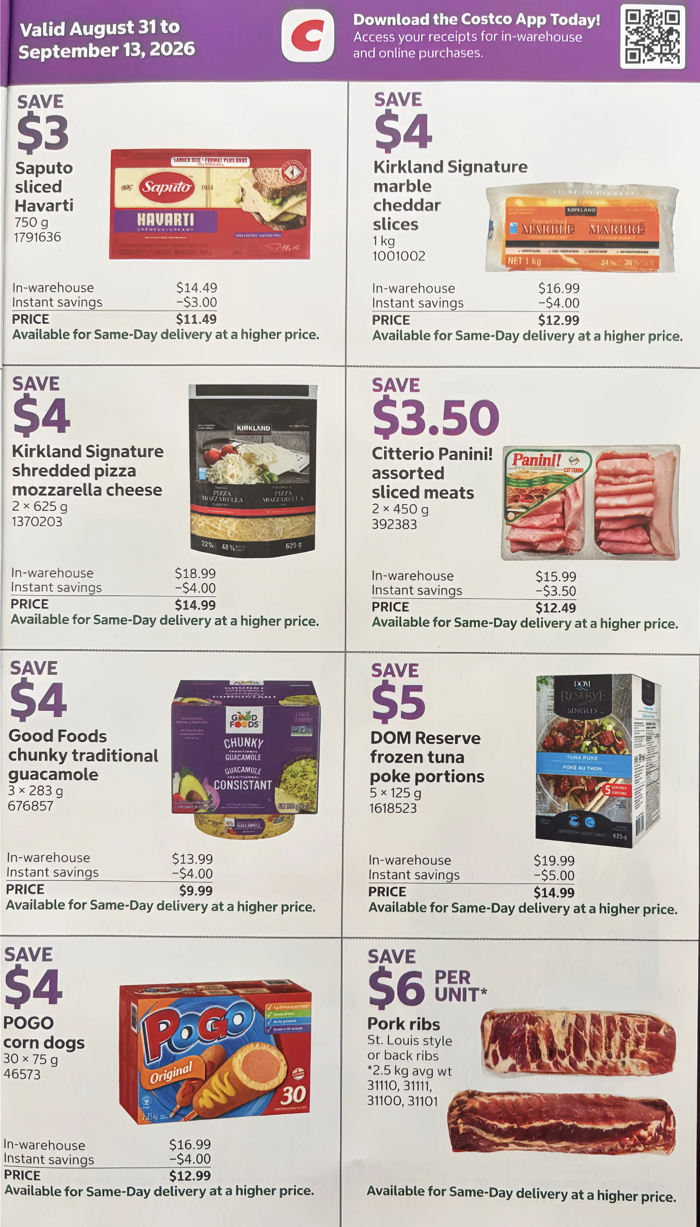 Costco flyer page 4