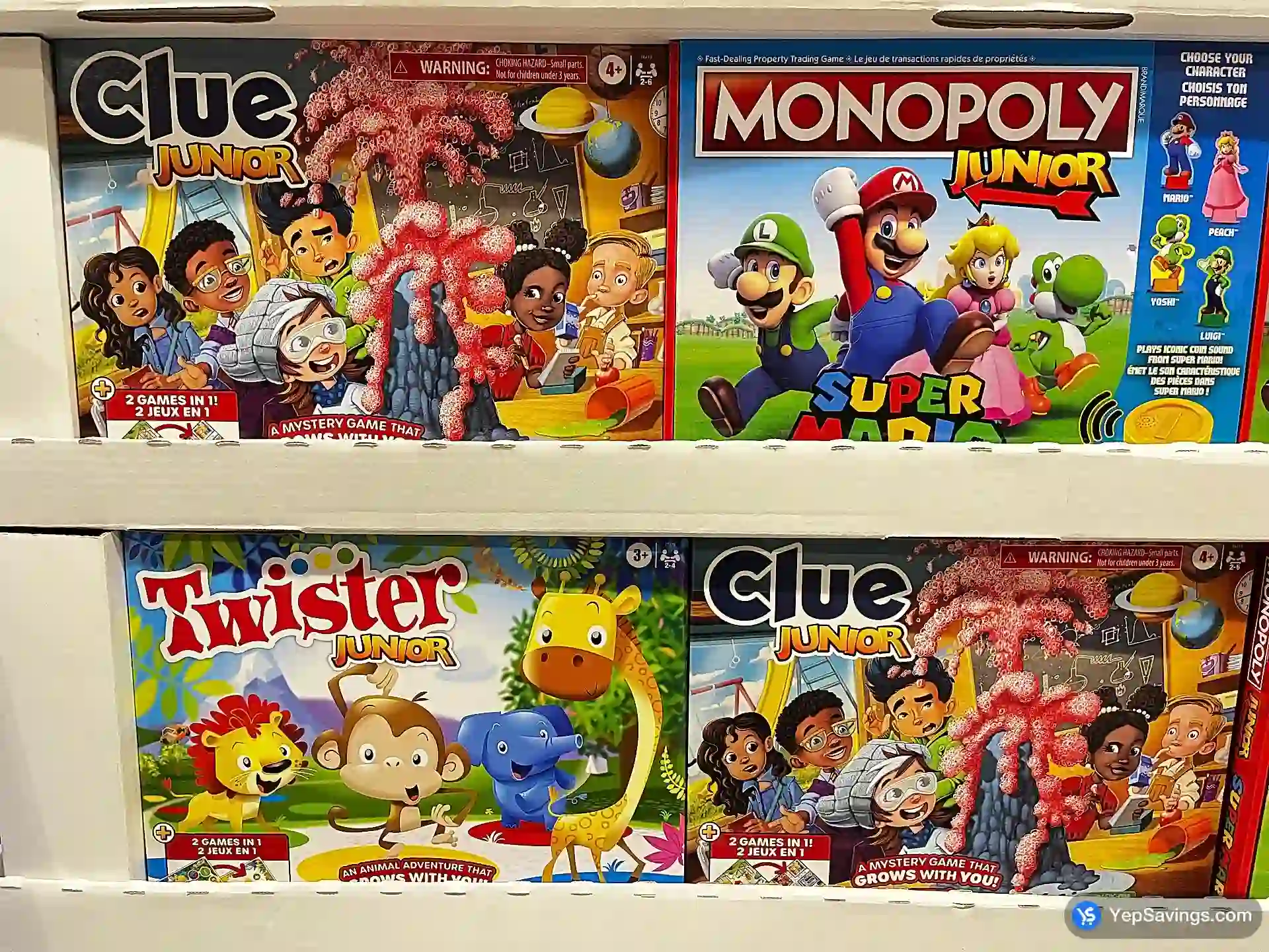 Hasbro Jr. Collection COSTCO HASBRO JUNIOR BOARD GAMES MONOPOLY ASSORTMENT (ITM 2010231)