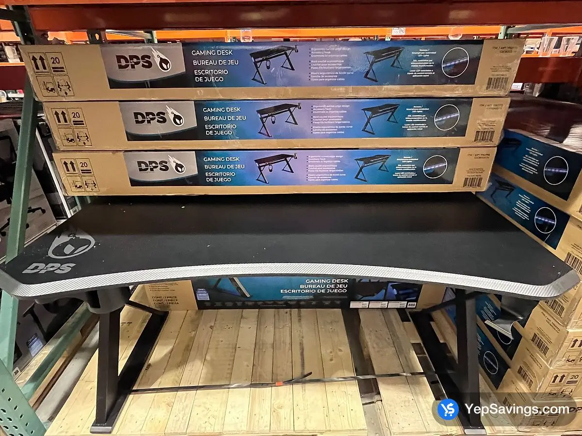 COSTCO DPS RADIUS GAMING DESK 60 IN BLACK – (ITM 1782772)