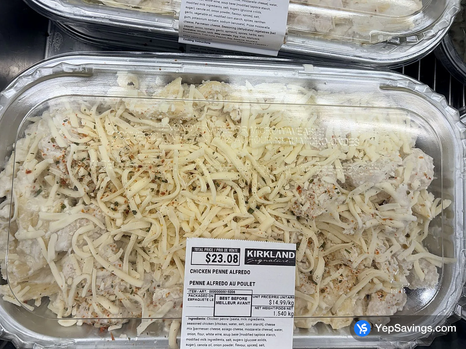 CHICKEN PENNE ALFREDO