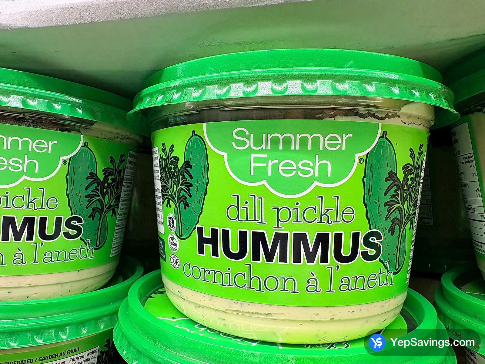 SUMMER FRESH DILL PICKLE HUMMUS