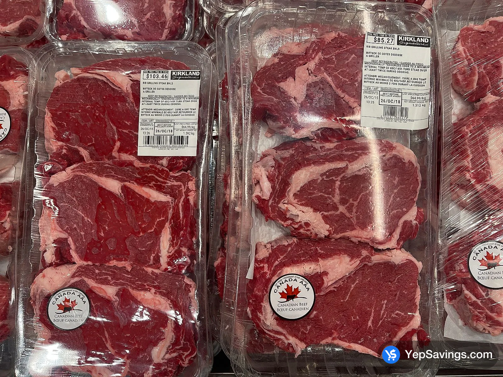Rib Grilling Steak Boneless