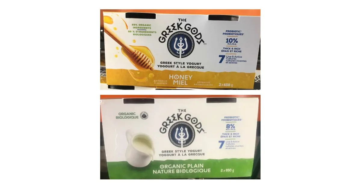 Costco Greek Gods Yogurt Recall